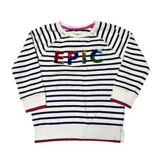 Mini Boden Epic Flip Sequin Sweatshirt Size 7/8